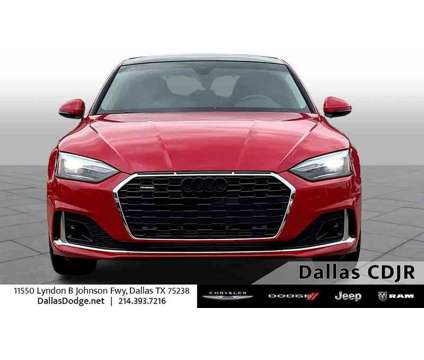 2022UsedAudiUsedA5 Sportback is a Red 2022 Audi A5 Car for Sale in Dallas TX