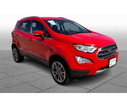 2021UsedFordUsedEcoSportUsed4WD is a Red 2021 Ford EcoSport Car for Sale in Amarillo TX