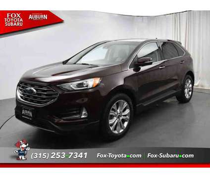 2019UsedFordUsedEdgeUsed4dr AWD is a Red 2019 Ford Edge Car for Sale in Auburn NY