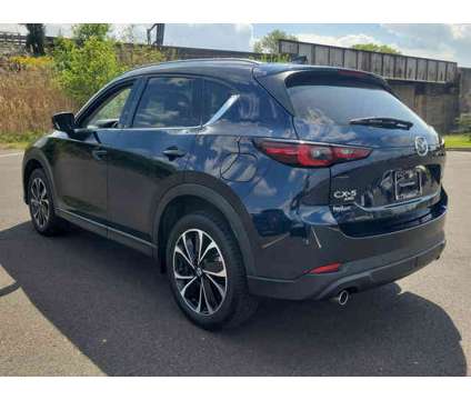2022 Mazda CX-5 2.5 S Premium Package is a Blue 2022 Mazda CX-5 Car for Sale in Trevose PA