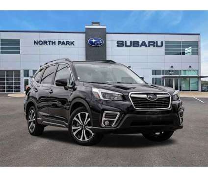 2021 Subaru Forester Limited is a Black 2021 Subaru Forester 2.5i Car for Sale in San Antonio TX
