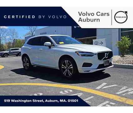 2021 Volvo XC60 Momentum is a White 2021 Volvo XC60 3.2 Trim Car for Sale in Auburn MA