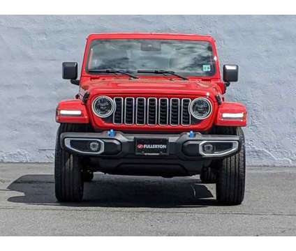 2024 Jeep Wrangler 4xe Sahara is a Red 2024 Jeep Wrangler Car for Sale in Somerville NJ