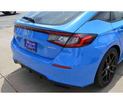 2024 Honda Civic Hatchback Sport is a Blue 2024 Honda Civic Hatchback in Gurnee IL