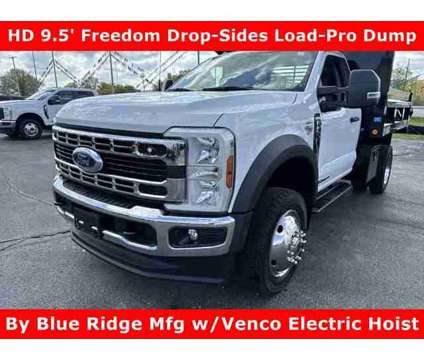 2024 Ford Super Duty F-450 Drop-Sides Dump is a White 2024 Ford Car for Sale in Hurricane WV