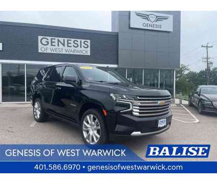 2021 Chevrolet Tahoe High Country is a Black 2021 Chevrolet Tahoe 1500 4dr Car for Sale in West Warwick RI
