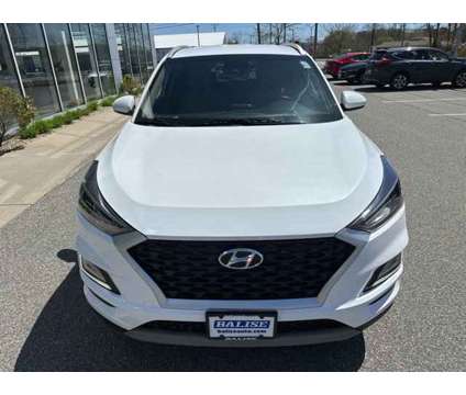 2021 Hyundai Tucson Sport is a White 2021 Hyundai Tucson Sport Car for Sale in Hyannis MA