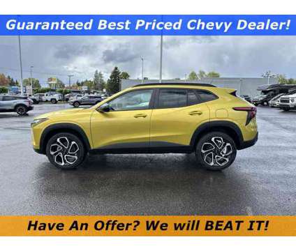 2025 Chevrolet Trax 2RS is a Yellow 2025 Chevrolet Trax Car for Sale in Portland OR