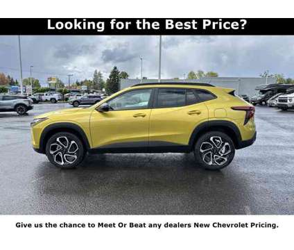 2025 Chevrolet Trax 2RS is a Yellow 2025 Chevrolet Trax Car for Sale in Portland OR