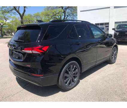 2024 Chevrolet Equinox RS is a Black 2024 Chevrolet Equinox Car for Sale in Glenview IL