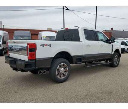 2024 Ford Super Duty F-250 SRW King Ranch is a White 2024 Ford Car for Sale in Paw Paw MI