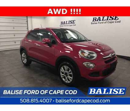 2016 FIAT 500X Easy is a Red 2016 Fiat 500X Easy Car for Sale in Hyannis MA