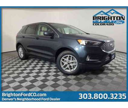 2024 Ford Edge SEL is a Blue 2024 Ford Edge SEL Car for Sale in Brighton CO