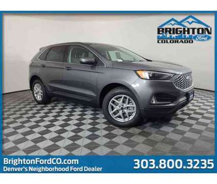 2024 Ford Edge SEL is a Grey 2024 Ford Edge SEL Car for Sale in Brighton CO