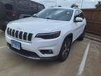 2020 Jeep Cherokee White, 39K miles