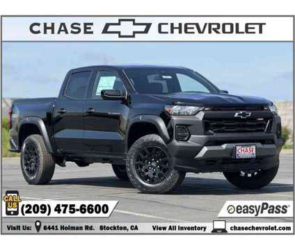 2024 Chevrolet Colorado 4WD Trail Boss is a Black 2024 Chevrolet Colorado Car for Sale in Stockton CA