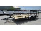 2025 PJ Trailers (UL) 83" Tandem Utility Trailer