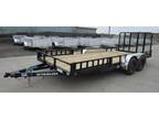 2025 PJ Trailers (UL) 83" Tandem Utility Trailer