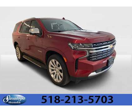 2021 Chevrolet Tahoe Premier is a Red 2021 Chevrolet Tahoe Premier SUV in Saratoga Springs NY