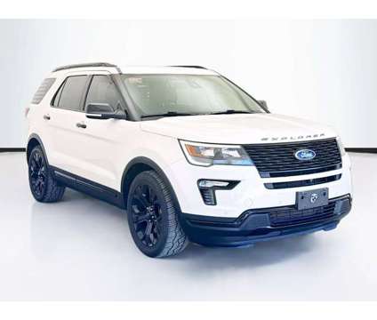 2019 Ford Explorer Sport is a Silver, White 2019 Ford Explorer Sport SUV in Montclair CA