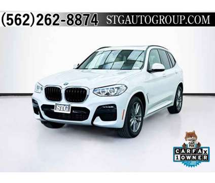 2021 BMW X3 sDrive30i is a White 2021 BMW X3 sDrive30i SUV in Bellflower CA