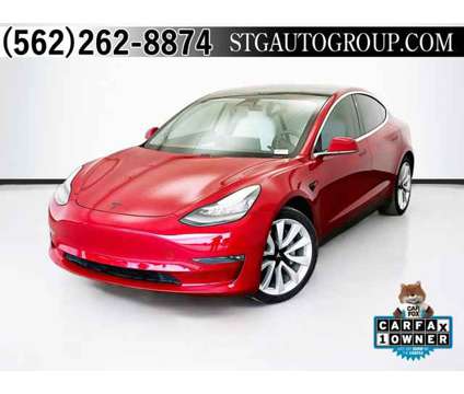 2020 Tesla Model 3 Standard is a Red 2020 Tesla Model 3 Sedan in Montclair CA