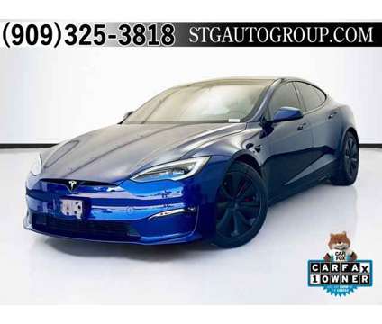2023 Tesla Model S Plaid is a Blue 2023 Tesla Model S 75 Trim Car for Sale in Montclair CA