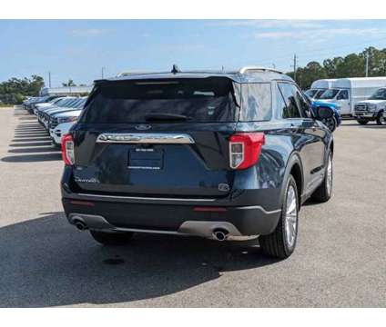 2024 Ford Explorer Limited is a Blue 2024 Ford Explorer Limited Car for Sale in Sarasota FL