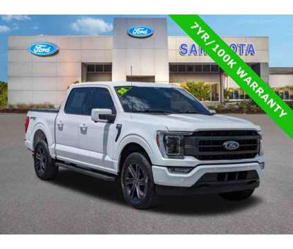 2022 Ford F-150 Lariat is a White 2022 Ford F-150 Lariat Car for Sale in Sarasota FL