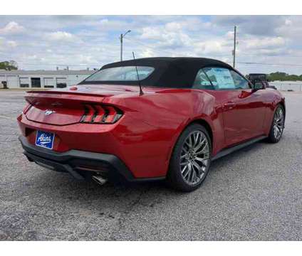 2024 Ford Mustang EcoBoost Premium is a Red 2024 Ford Mustang EcoBoost Car for Sale in Winder GA