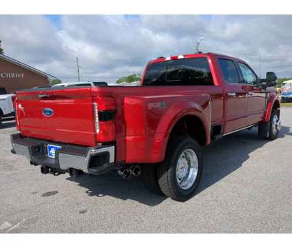 2024 Ford Super Duty F-450 DRW LARIAT is a Red 2024 Ford Car for Sale in Winder GA