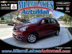 2019 Mitsubishi Mirage SE 33002 miles