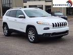 2018 Jeep Cherokee White, 73K miles