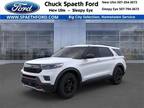 2024 Ford Explorer White, 12 miles