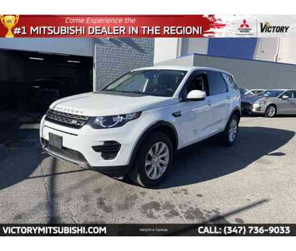 2017 Land Rover Discovery Sport SE is a White 2017 Land Rover Discovery Sport SE Car for Sale in Bronx NY