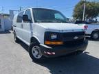 2009 Chevrolet Express 2500 3dr Cargo Van White,