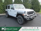 2024 Jeep Wrangler White, 13 miles