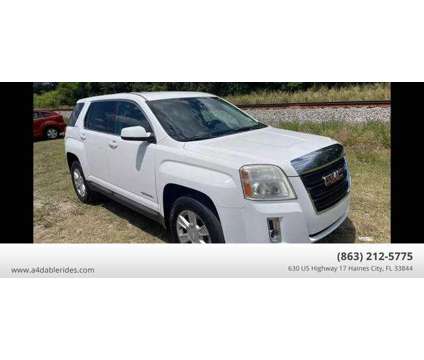 2013 GMC Terrain for sale is a White 2013 GMC Terrain Car for Sale in Haines City FL