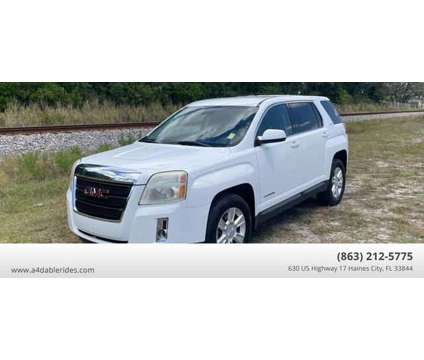 2013 GMC Terrain for sale is a White 2013 GMC Terrain Car for Sale in Haines City FL