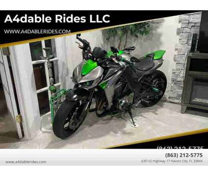 2014 KAWASAKI ZR1000 for sale is a Green 2014 Kawasaki ZR Motorcycle in Haines City FL