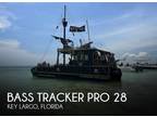 Bass Tracker Pro Party Hut 28 Pontoon Boats 1988