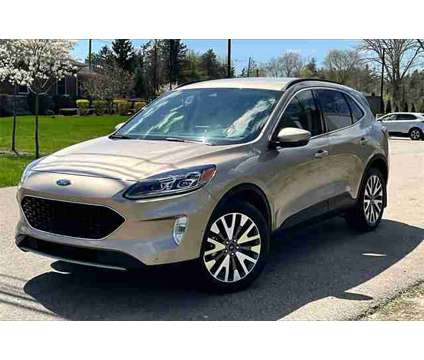2020 Ford Escape Titanium Hybrid is a Gold 2020 Ford Escape Titanium Hybrid in Ortonville MI
