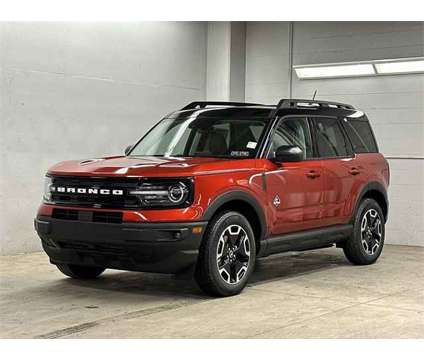 2024 Ford Bronco Sport Outer Banks is a Red 2024 Ford Bronco SUV in Zelienople PA