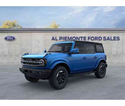 2024 Ford Bronco Outer Banks is a Blue 2024 Ford Bronco SUV in Melrose Park IL
