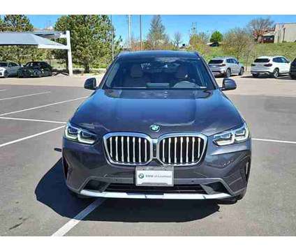 2024 BMW X3 xDrive30i is a Grey 2024 BMW X3 xDrive30i SUV in Loveland CO