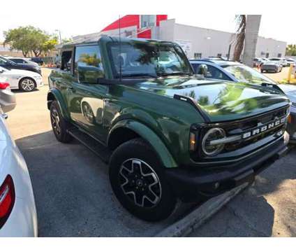 2022 Ford Bronco Outer Banks is a Green 2022 Ford Bronco SUV in Deerfield Beach FL