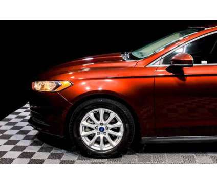 2015 Ford Fusion S is a Red 2015 Ford Fusion S Sedan in Peoria AZ