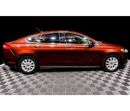 2015 Ford Fusion S is a Red 2015 Ford Fusion S Sedan in Peoria AZ