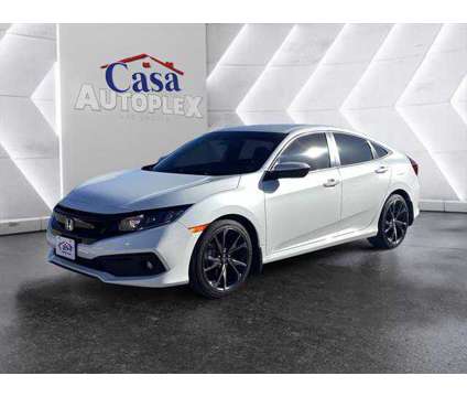 2020 Honda Civic Sport Sedan is a Silver, White 2020 Honda Civic Sport Sedan in Las Cruces NM