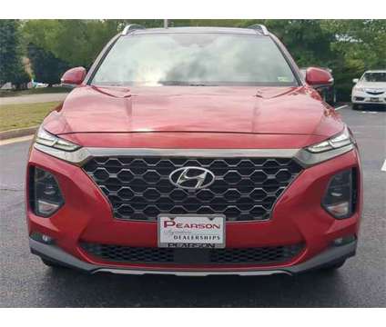 2020 Hyundai Santa Fe Limited is a Red 2020 Hyundai Santa Fe Limited SUV in Midlothian VA